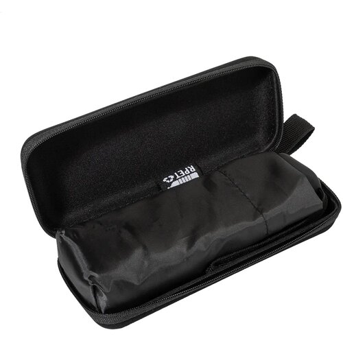Fractus Mini Rpet Paraplu Zwart