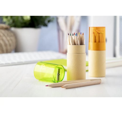 Gallery 12 Potloden Set Groen