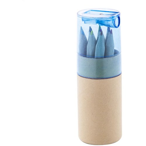 Gallery 12 Potloden Set Blauw