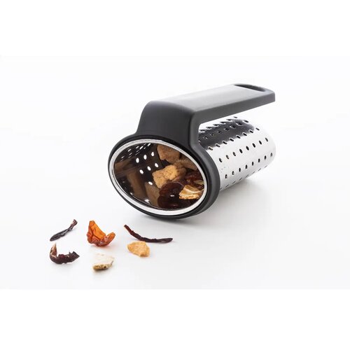 Leaflet Thee Infuser Zwart