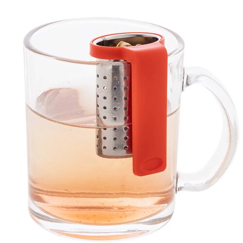 Leaflet Thee Infuser Rood