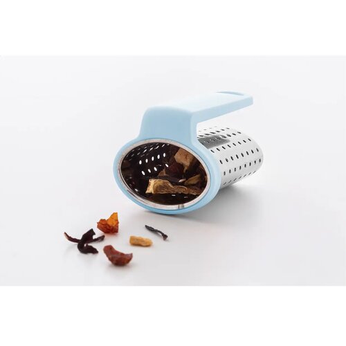 Leaflet Thee Infuser Licht Blauw