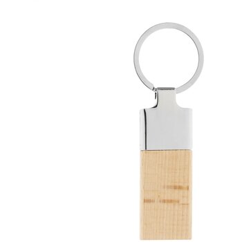 Lignum Sleutelhanger Natuurlijk Lignum Sleutelhanger Natuurlijk