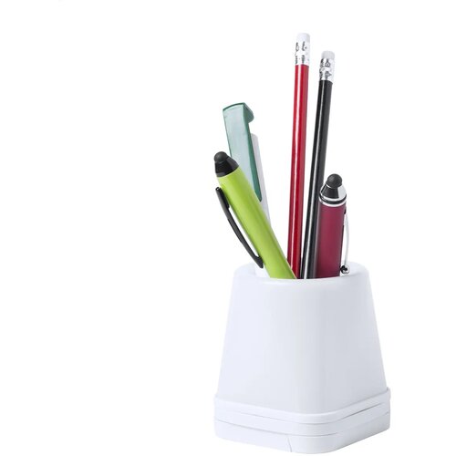 Lumeo Pennenhouder Met Usb-Hub Wit