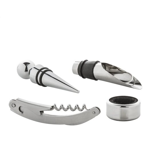 Moristel Wijn Set Zilver