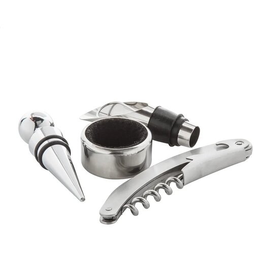 Moristel Wijn Set Zilver
