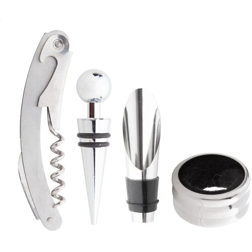 Moristel Wijn Set Zilver