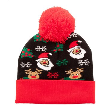 Morkved Kerst Wintermuts Meerkleurig Morkved Kerst Wintermuts Meerkleurig