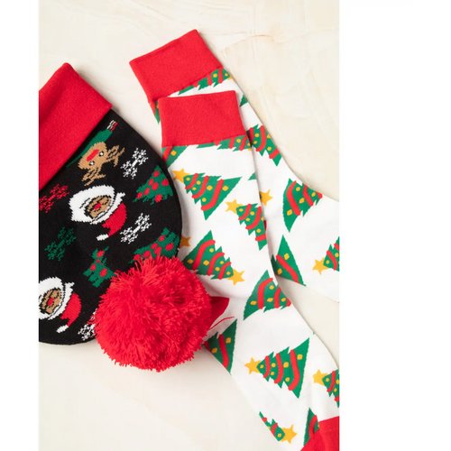 Morkved Kerst Wintermuts Meerkleurig