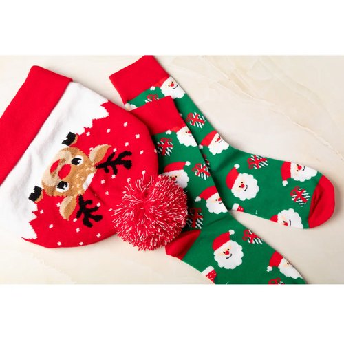 Morkved Kerst Wintermuts Meerkleurig