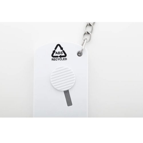 Parcelo Sleutelhanger Met Mesje Wit