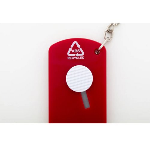 Parcelo Sleutelhanger Met Mesje Rood
