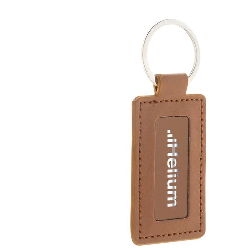 Shinekey Rect Rpu-Sleutelhanger Bruin
