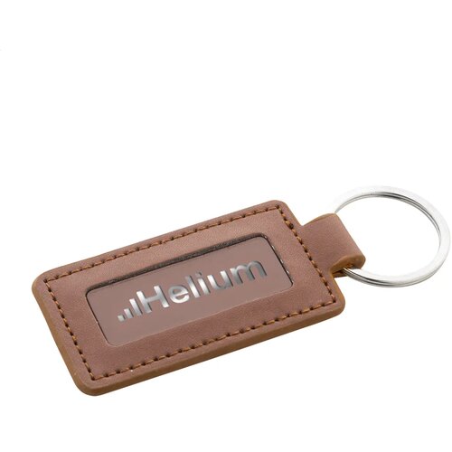Shinekey Rect Rpu-Sleutelhanger Bruin