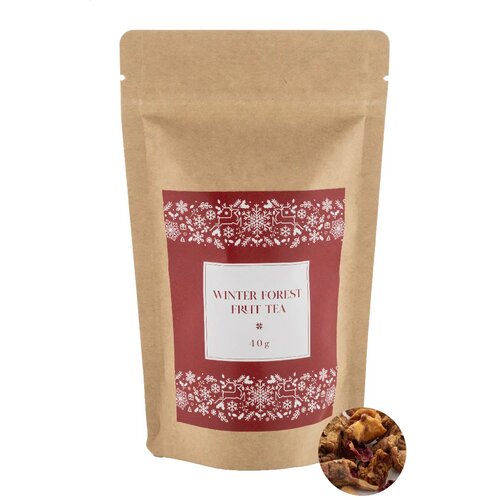 Snowberry Winter Bos Fruit Thee, 40G Natuurlijk
