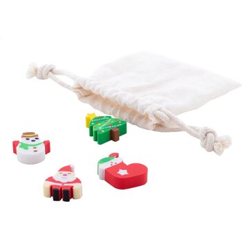 Sommaroy Kerst Gum Set Meerkleurig Sommaroy Kerst Gum Set Meerkleurig
