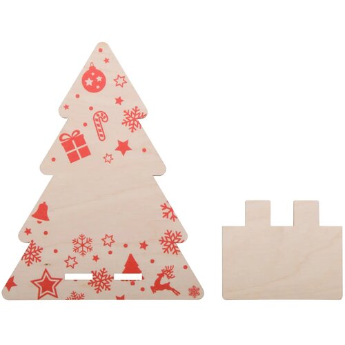 Vallvik Kerst Bureau Mobiel Houder Rood
