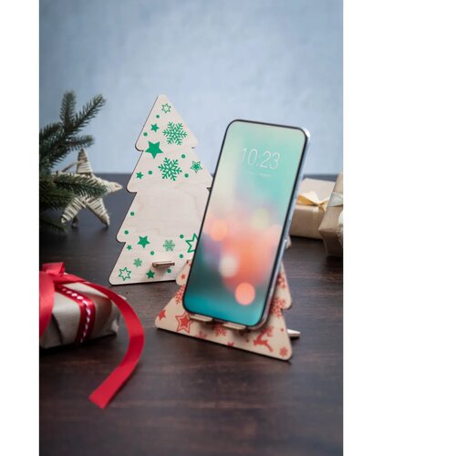 Vallvik Kerst Bureau Mobiel Houder Rood