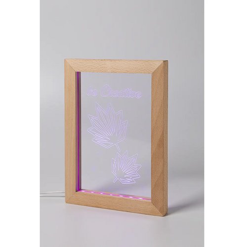 Woodiframe Led-Licht Trofee Natuurlijk