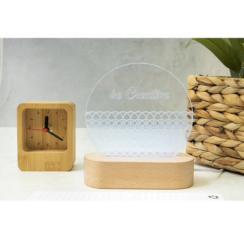 Woodify Led-Licht Trofee Transparant