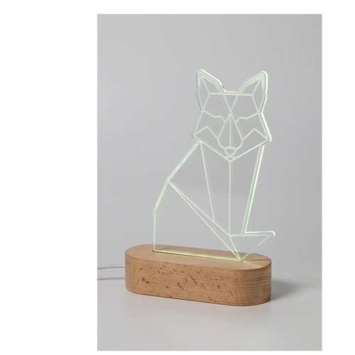 Woodify Led-Licht Trofee Transparant