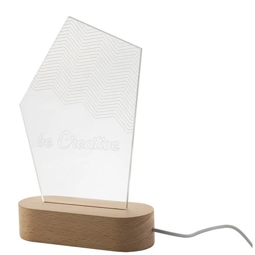Woodify Led-Licht Trofee Transparant
