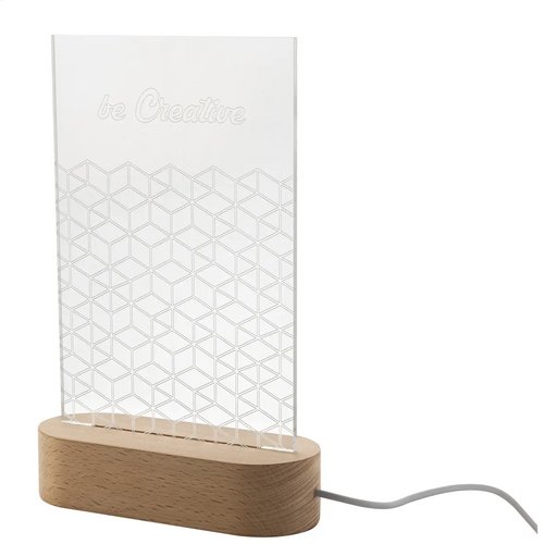 Woodify Led-Licht Trofee Transparant