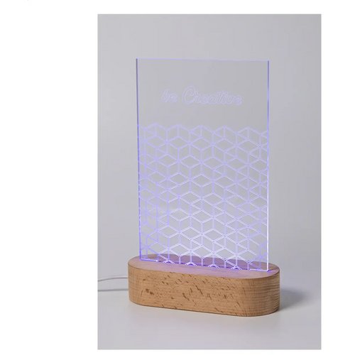 Woodify Led-Licht Trofee Transparant