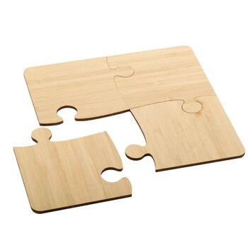 Zhuzzle Puzzel Onderzetter Natuurlijk