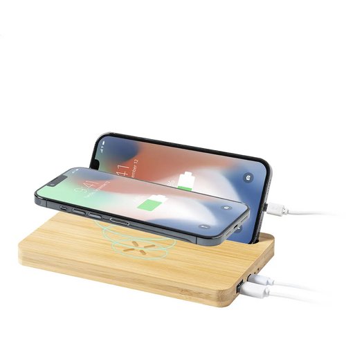 Flabo Draadloze Oplader Organizer Natuurlijk