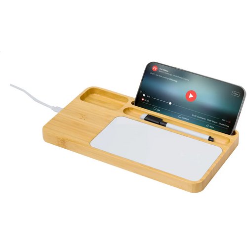Sirae Draadloze Oplader Organizer Natuurlijk