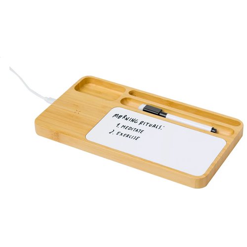 Sirae Draadloze Oplader Organizer Natuurlijk
