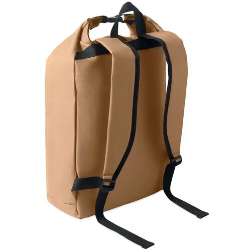 15" rolltop laptop rugzak Uniton khaki