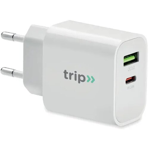 18w 2-poorts usb eu-stekker Port wit