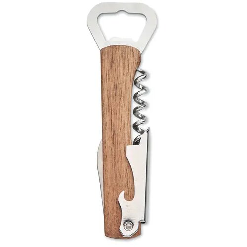 3 in 1 acacia flesopener Wool hout