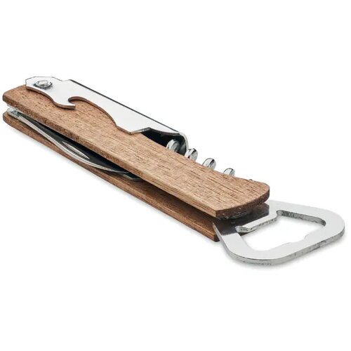 3 in 1 acacia flesopener Wool hout