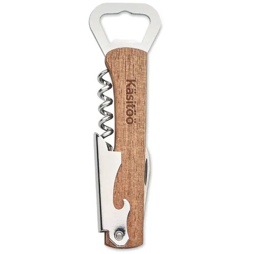 3 in 1 acacia flesopener Wool hout