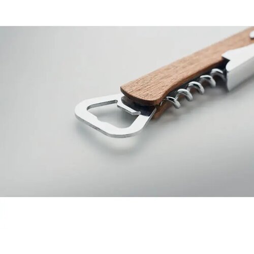 3 in 1 acacia flesopener Wool hout