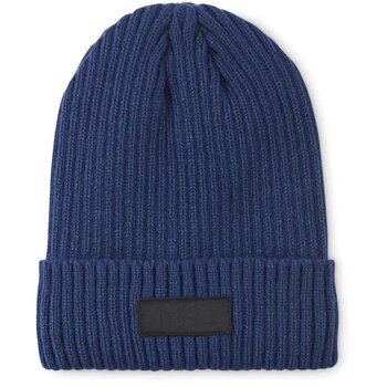 3m gebreide muts met boord Anvik blauw