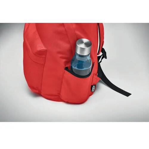 600d rpet polyester rugzak Bapal+ rood
