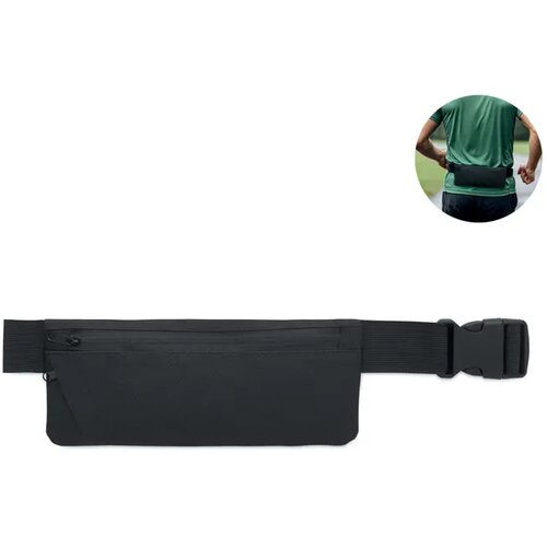 600d rpet sportheuptas Moderate zwart