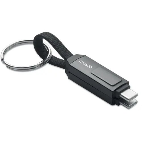 60w oplaadkabel sleutelhanger Keysto zwart