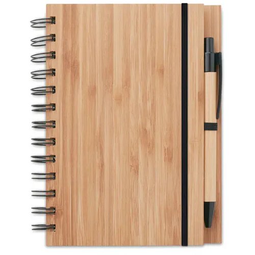 A5 bamboe notitieboek Bambloc hout