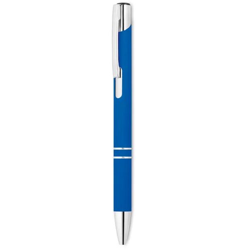 Aluminium balpen Aosta royal blauw