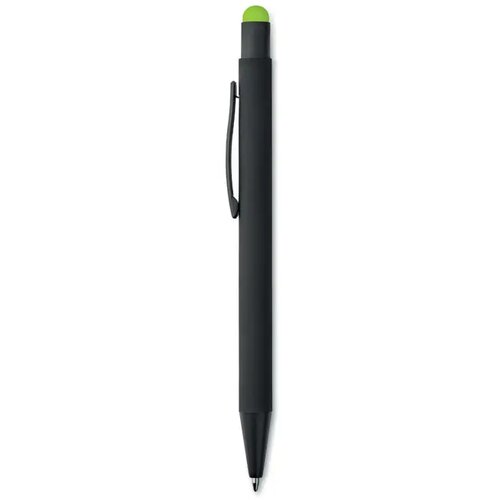 Aluminium stylus pen Negrito Limoengroen