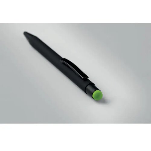 Aluminium stylus pen Negrito Limoengroen