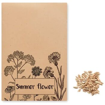 Bloemenzaadjes in envelop Seedlope beige