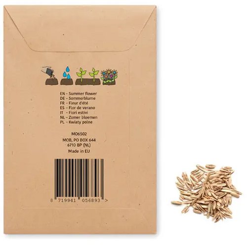 Bloemenzaadjes in envelop Seedlope beige