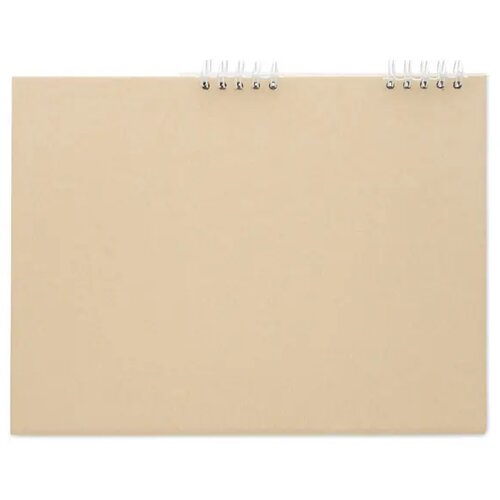 Bureaukalender met memoblok Calendoo beige