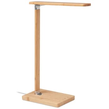 Bureaulamp met oplader 15w Neat light hout Bureaulamp met oplader 15w Neat light hout
